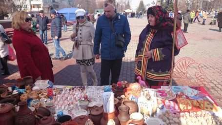 В воскресенье прошли проводы Масленицы 1