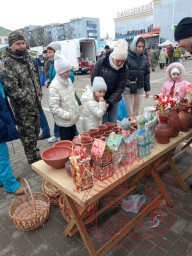 Центр народных промыслов принял участие в Областной сельскохозяйственной ярмарке у ТЦ "Славянский" в 0