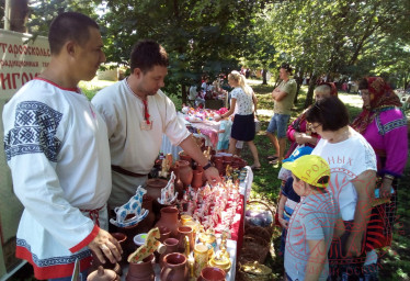 Центр народных промыслов принял участие в областном фольклорном фестивале «На родине Маничкиной» 2