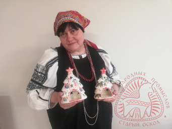 Участие во II городском онлайн-конкурсе оригинальных новогодних ёлок "Ёлка по-курски"