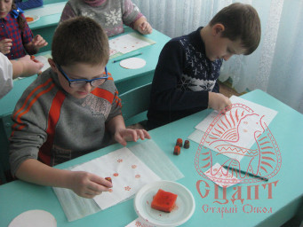 Мастер-класс "Ручная набойка по ткани" 4 Мастер-класс "Ручная набойка по ткани" 4