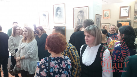 ОТКРЫТИЕ ПЕРСОНАЛЬНОЙ ВЫСТАВКИ ВЛАДИМИРА ЛОБЫНЦЕВА "МОЙ" ПОРТРЕТ" 12