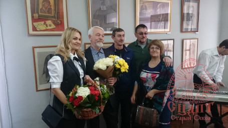 ОТКРЫТИЕ ПЕРСОНАЛЬНОЙ ВЫСТАВКИ ВЛАДИМИРА ЛОБЫНЦЕВА "МОЙ" ПОРТРЕТ" 15