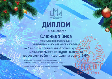 НОВОГОДНЯЯ ИГРУШКА-2019 5