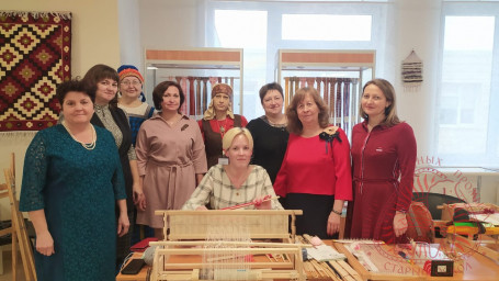 Открытие Межрегиональной выставки по ткачеству "Полотна река сквозь века" 12