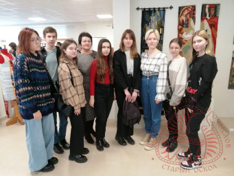 Открытие Межрегиональной выставки по ткачеству "Полотна река сквозь века" 5