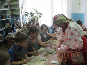 Керамическое панно "Снеговичок" - хороший подарок к новому году! 7