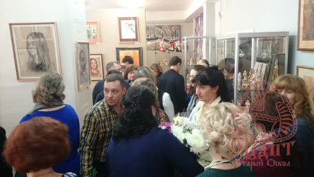 ОТКРЫТИЕ ПЕРСОНАЛЬНОЙ ВЫСТАВКИ ВЛАДИМИРА ЛОБЫНЦЕВА "МОЙ" ПОРТРЕТ" 11