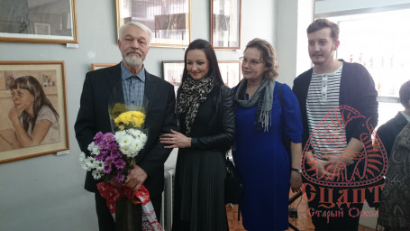 ОТКРЫТИЕ ПЕРСОНАЛЬНОЙ ВЫСТАВКИ ВЛАДИМИРА ЛОБЫНЦЕВА "МОЙ" ПОРТРЕТ" 9