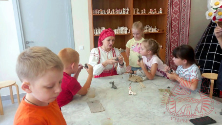 Мастер-класс по лепке Старооскольской глиняной игрушки от мастера Часовских Т.В.