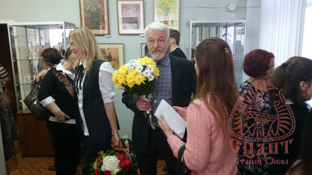 ОТКРЫТИЕ ПЕРСОНАЛЬНОЙ ВЫСТАВКИ ВЛАДИМИРА ЛОБЫНЦЕВА "МОЙ" ПОРТРЕТ" 16