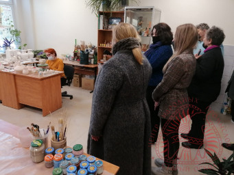 Гости в Центре народных промыслов