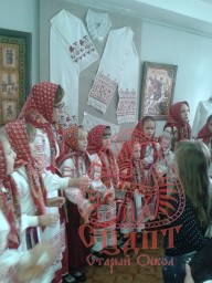 Открытие выставки-ретроспективы "Традиции русского быта" 1