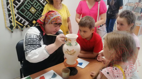 Мастер-шоу народных мастеров Белгородской области Сергуновой О.А. и Сергеевой А.В.