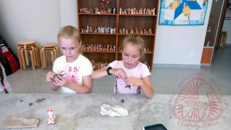 Мастер-класс по лепке Старооскольской глиняной игрушки от мастера Часовских Т.В. 1