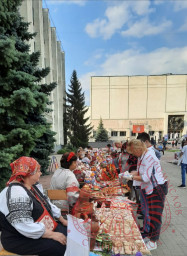 Мастера приняли участие в фестивале "Русь заповедная"